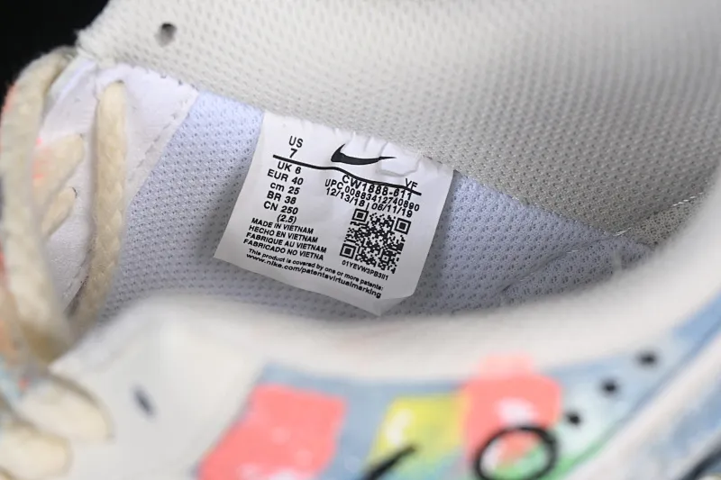 All categories Nk Air Force 1 Air Force series Nk Air Force 1 Low Air Force low-top Nike Air Force 1'07 Low "Fantasy Cowboy" Hand-painted graffiti Fantasy Cowboy Air Force One low-top casual sneakers CW1888-116